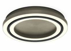 elements by BANKAMP LED-Deckenleuchte 2flg goldfarben