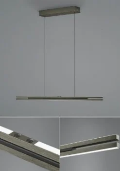 elements by BANKAMP LED-Pendelleuchte 2flg