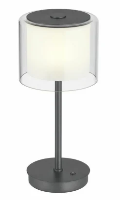 elements by BANKAMP LED-Tischleuchte 1flg schwarz