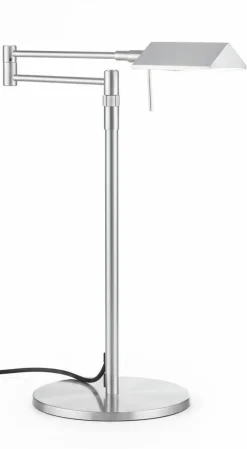 elements by BANKAMP LED-Tischleuchte 1flg silberfarben