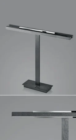 elements by BANKAMP LED-Tischleuchte 1flg schwarz