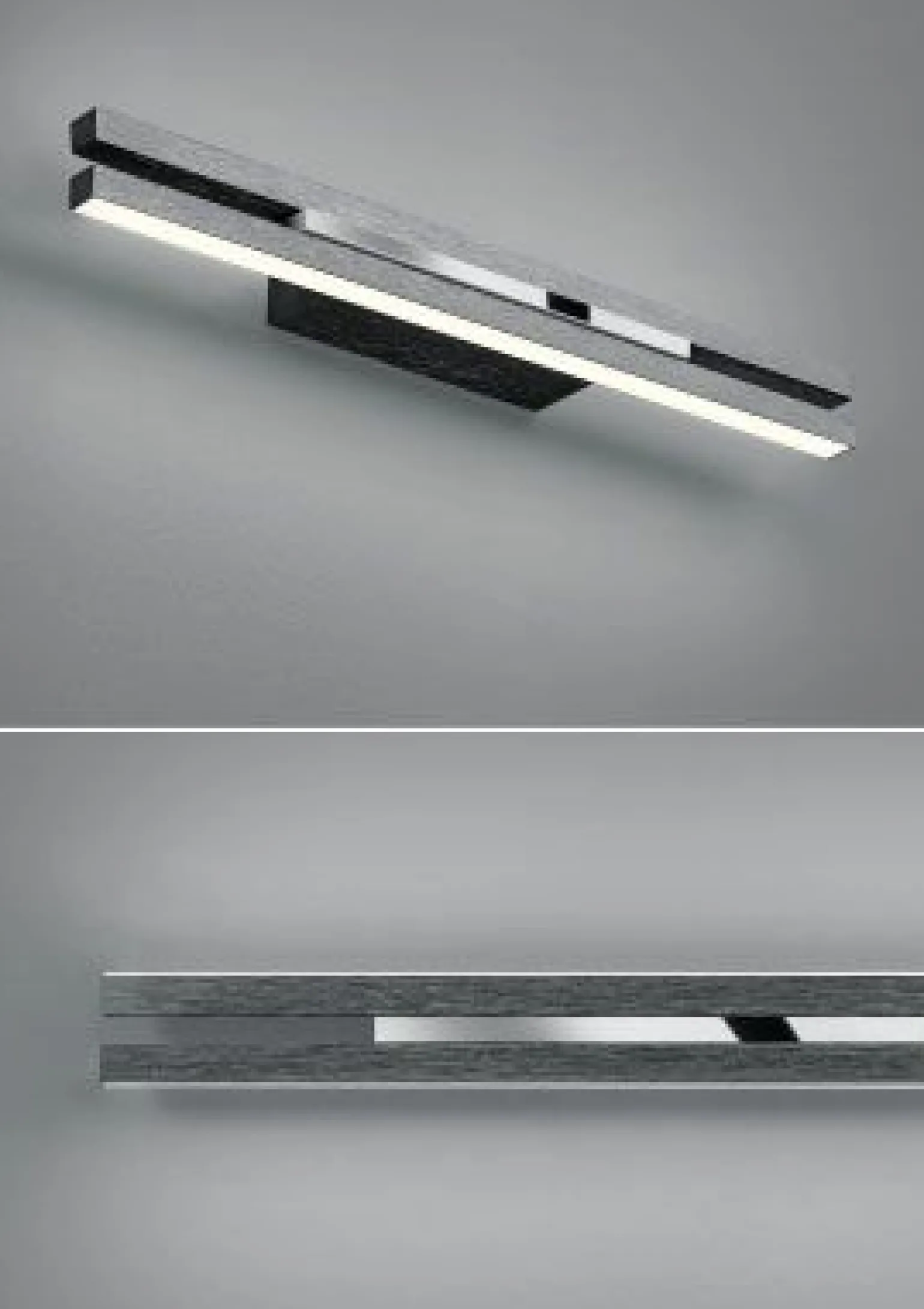 elements by BANKAMP LED-Wandleuchte 1flg schwarz