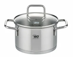 Elo Fleischtopf m. Deckel 16cm silberfarben