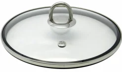 Elo Glasdeckel 24cm silberfarben