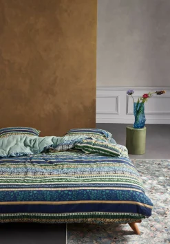 ESSENZA HOME Flanell-Bettwäsche grün