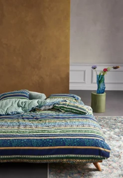 ESSENZA HOME Flanell-Bettwäsche grün