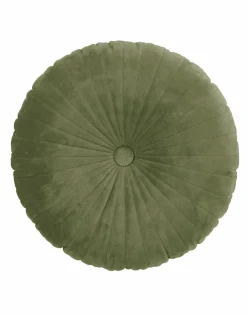 ESSENZA HOME Samt-Dekokissen grün