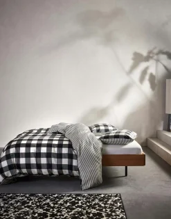 ESSENZA HOME Satin-Bettwäsche grau