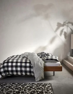 ESSENZA HOME Satin-Bettwäsche grau