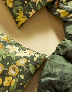 ESSENZA HOME Satin-Bettwäsche grün