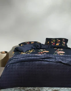 ESSENZA HOME Satin-Bettwäsche blau