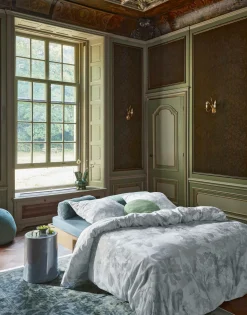 ESSENZA HOME Satin-Bettwäsche blau