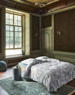 ESSENZA HOME Satin-Bettwäsche blau