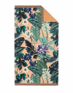 ESSENZA HOME Velour-Strandlaken orange