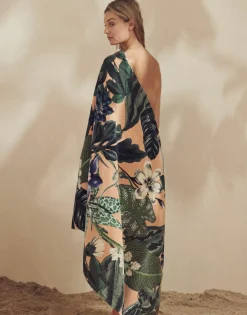 ESSENZA HOME Velour-Strandlaken orange