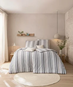 Estella Mako-Interl.-Jersey-Bettwäsche grau