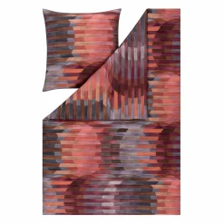 Estella Mako-Interl.-Jersey-Bettwäsche rot