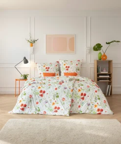 Estella Mako-Interl.-Jersey-Bettwäsche mehrfarbig