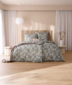 Estella Mako-Interl.-Jersey-Bettwäsche grau