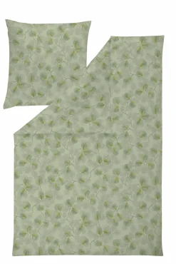 Estella Mako-Interl.-Jersey-Bettwäsche grün