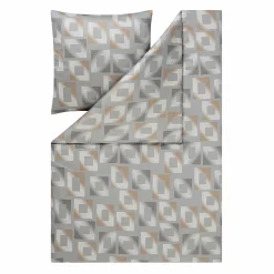 Estella Mako-Interl.-Jersey-Bettwäsche grau