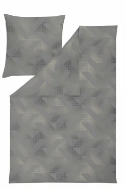 Estella Mako-Interl.-Jersey-Bettwäsche grau