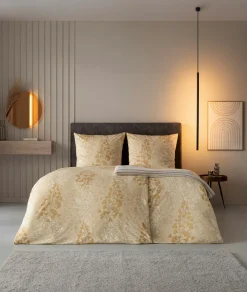 Estella Mako-Interl.-Jersey-Bettwäsche gelb