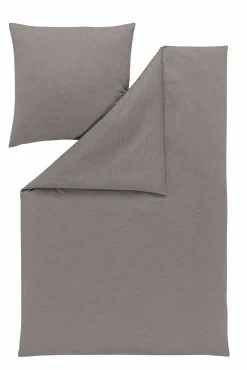 Estella Mako-Interl.-Jersey-Bettwäsche grau