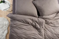 Estella Mako-Interl.-Jersey-Bettwäsche grau