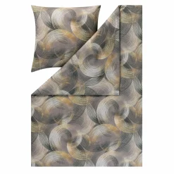 Estella Mako-Interl.-Jersey-Bettwäsche grau