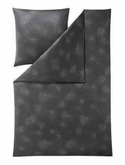 Estella Mako-Interl.-Jersey-Bettwäsche grau