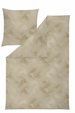 Estella Mako-Interl.-Jersey-Bettwäsche beige