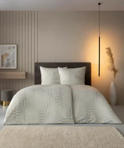 Estella Mako-Interl.-Jersey-Bettwäsche beige