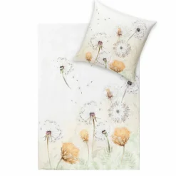 Estella Mako-Satin Bio-Bettwäsche beige