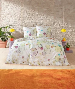 Estella Mako-Satin-Bettwäsche mehrfarbig