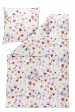 Estella Mako-Satin-Bettwäsche violett