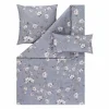 Estella Mako-Satin-Bettwäsche grau