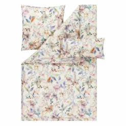 Estella Mako-Satin-Bettwäsche mehrfarbig