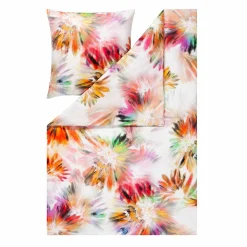 Estella Mako-Satin-Bettwäsche mehrfarbig