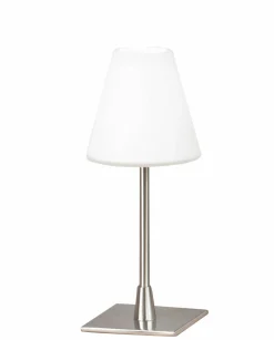 Fabas Luce Tischleuchte 1flg silberfarben