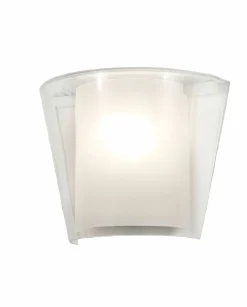 Fabas Luce Wandleuchte 1flg weißtransparent