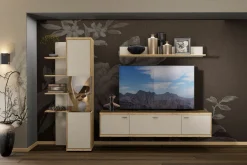 FAKTA Wohnwand braun