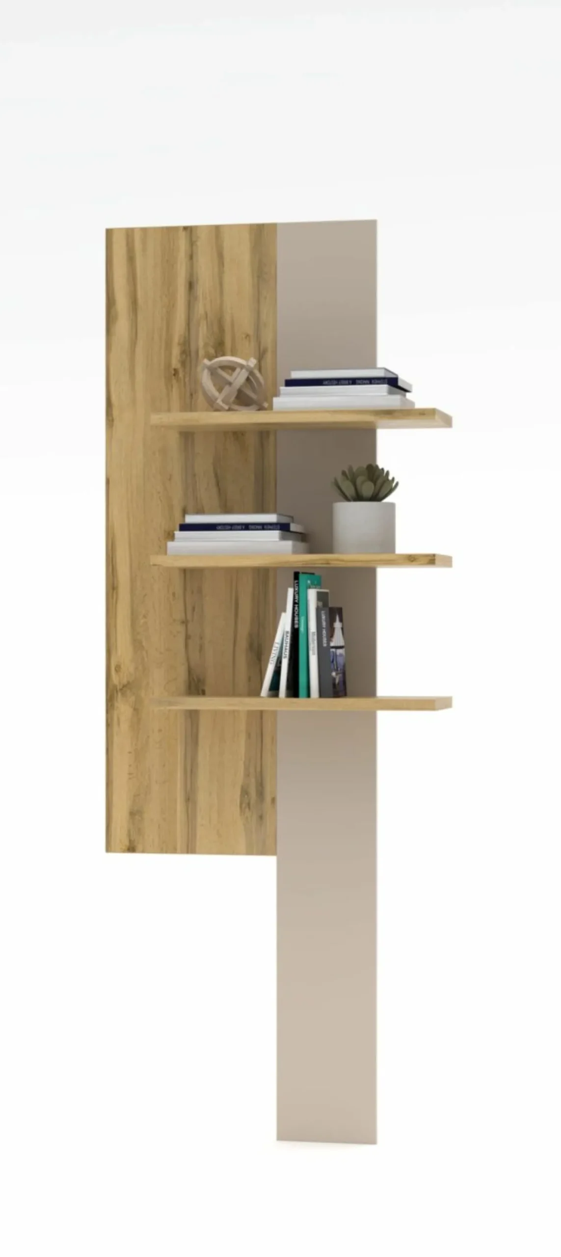 FAKTA Wohnwand braun