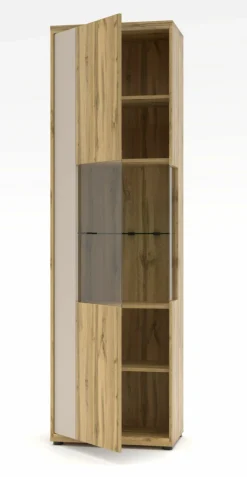 FAKTA Wohnwand braun