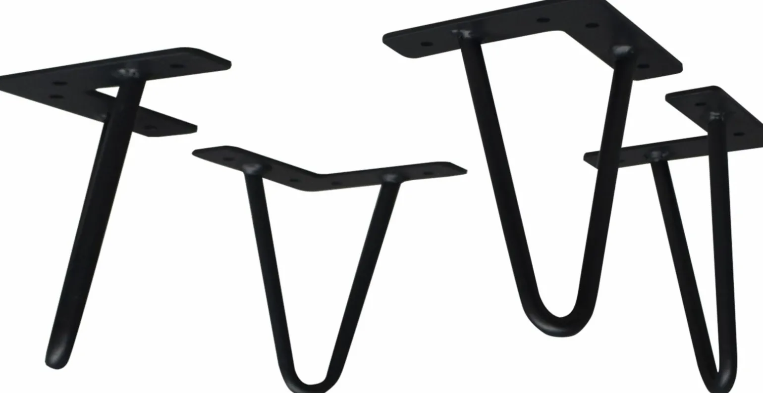 Füße-4er Set schwarz