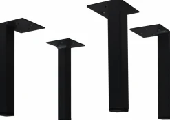 Füße-4er Set schwarz