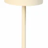 FH Lighting LED-Akku-Tischleuchte 1flg beige