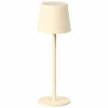 FH Lighting LED-Akku-Tischleuchte 1flg beige