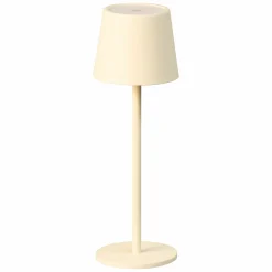 FH Lighting LED-Akku-Tischleuchte 1flg beige