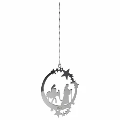 Fink Anhänger 16cm silberfarben